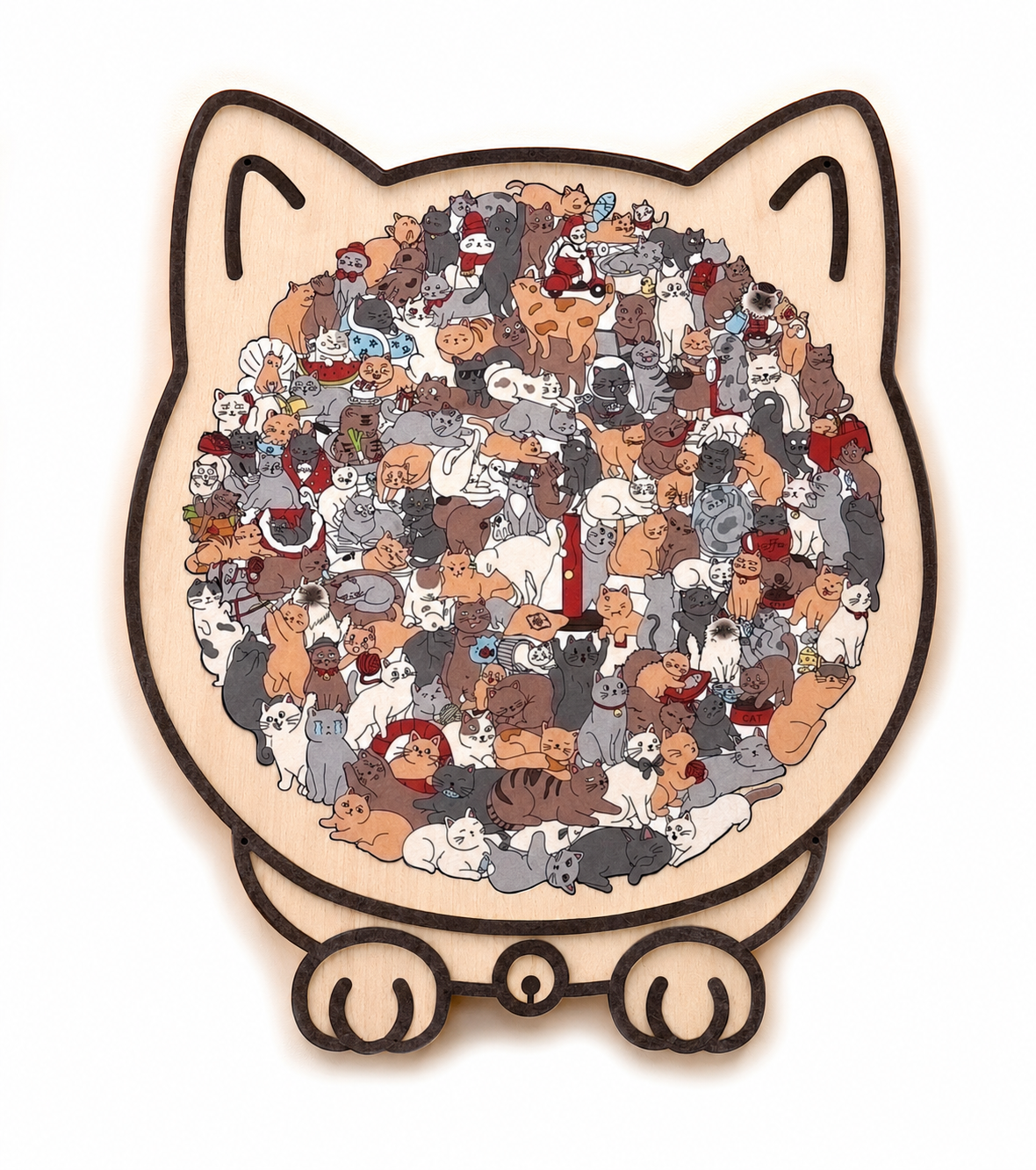PuzzlyPaws™ Wooden Puzzle