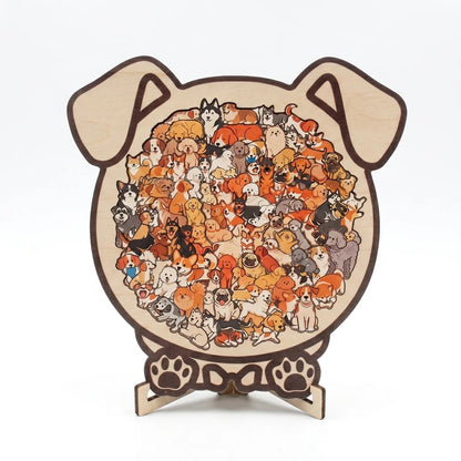 PuzzlyPaws™ Wooden Puzzle