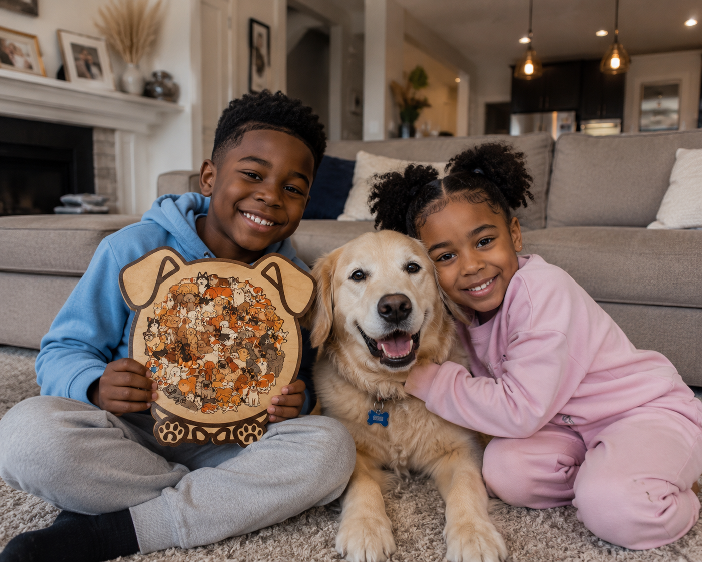 PuzzlyPaws™ Wooden Puzzle
