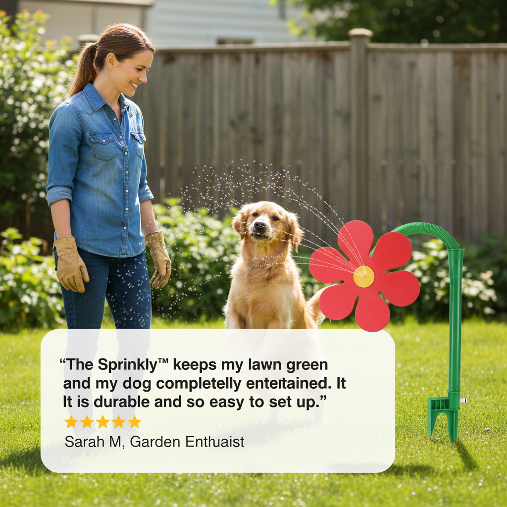Sprinkly™ - Dancing Dog Sprinkler