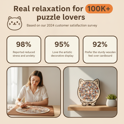 PuzzlyPaws™ Wooden Puzzle