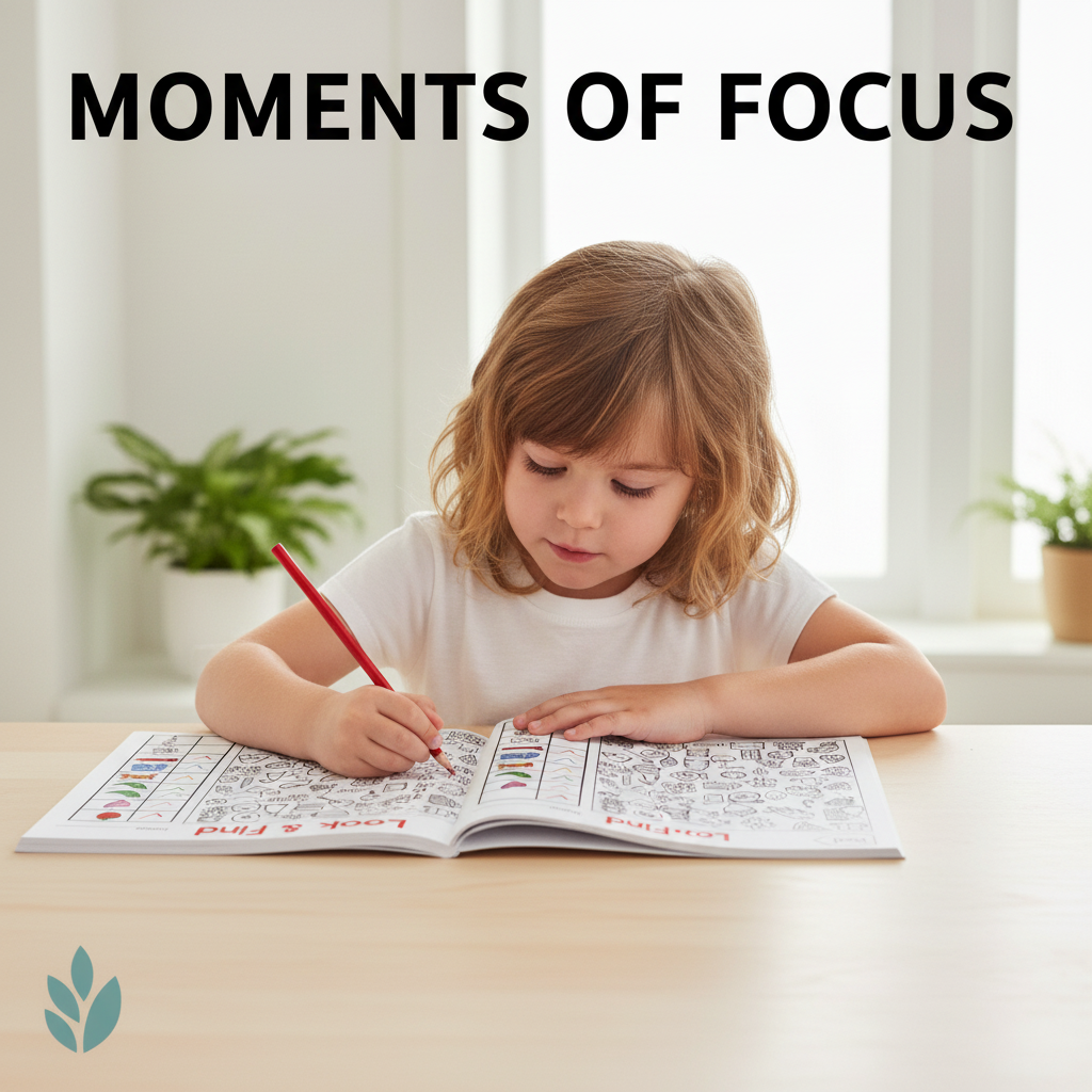 Look & Find – A Kid’s Focus & Color Activity Book