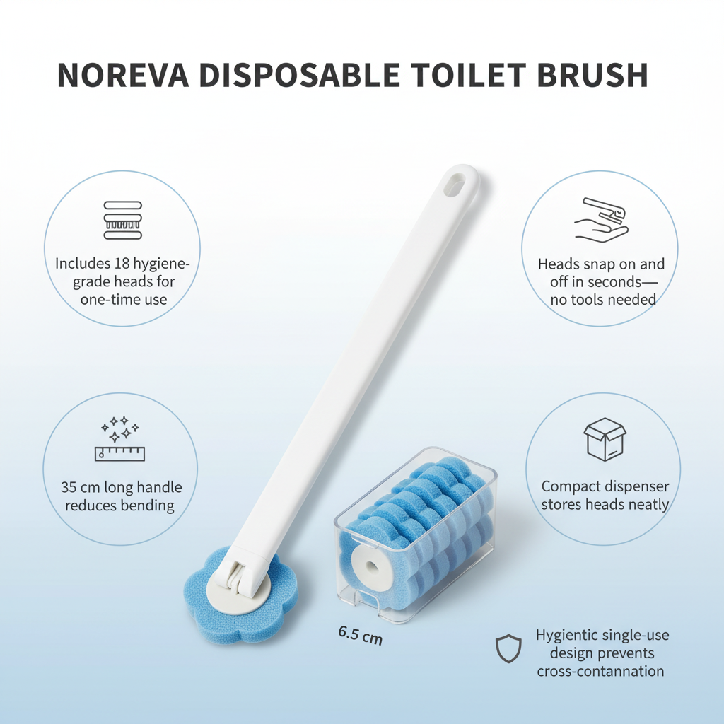 Noreva - Disposable Toilet Brush