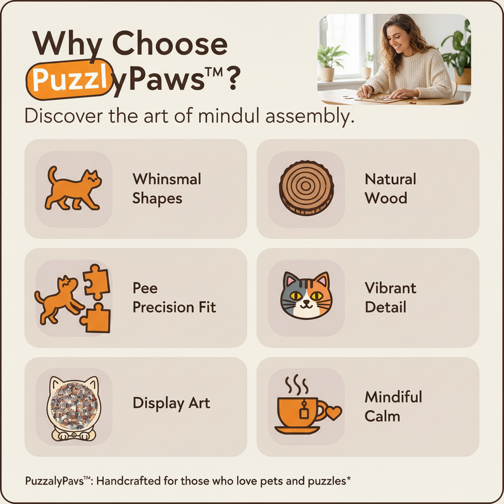 PuzzlyPaws™ Wooden Puzzle